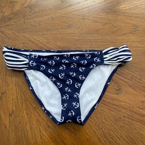 dELiA*s Navy Anchor Bikini Bottom